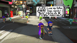 <i>Splatoon 2</i>'s Lobby Fills With LGBT Pride In Response To A Few Jerks<em></em>